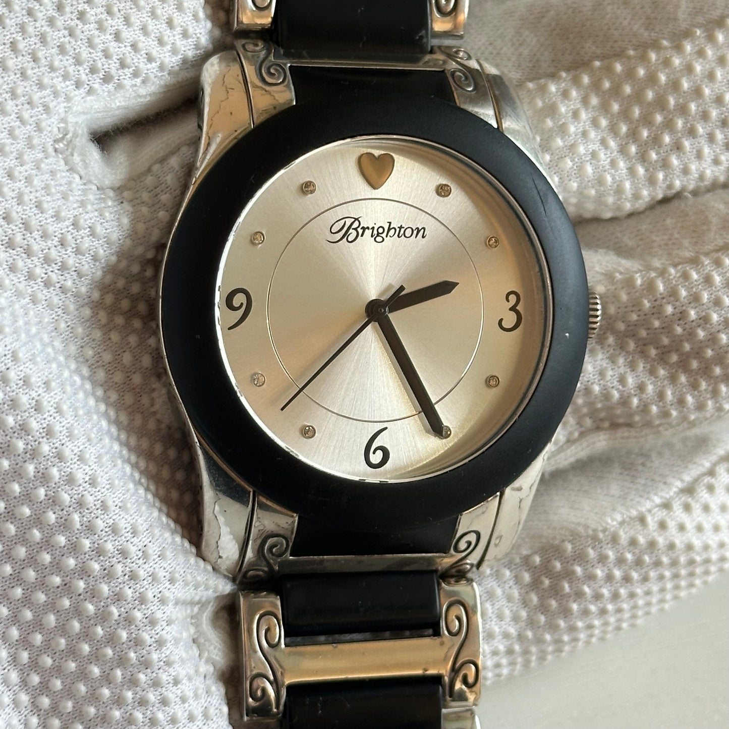 Reloj Brighton Mujer Brooklyn Años 2000 Corazón SUNBURST