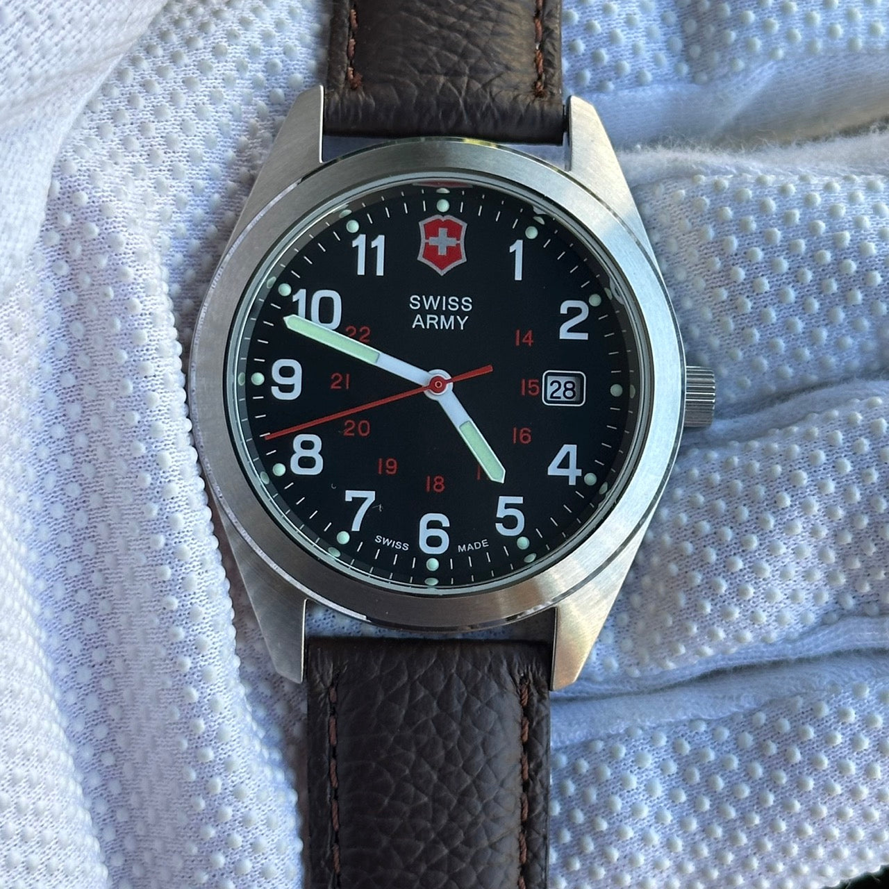 Reloj Victorinox Swiss Army Hombre 2009 Full Set New Old Stock Garrison