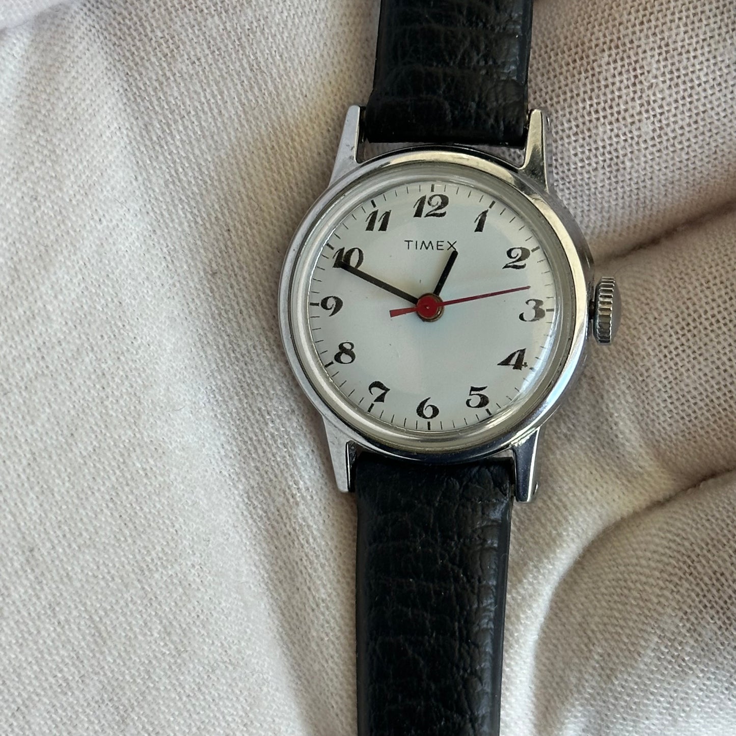 Reloj Timex Mujer A Cuerda Años 70s Vintage 27mm Escaso
