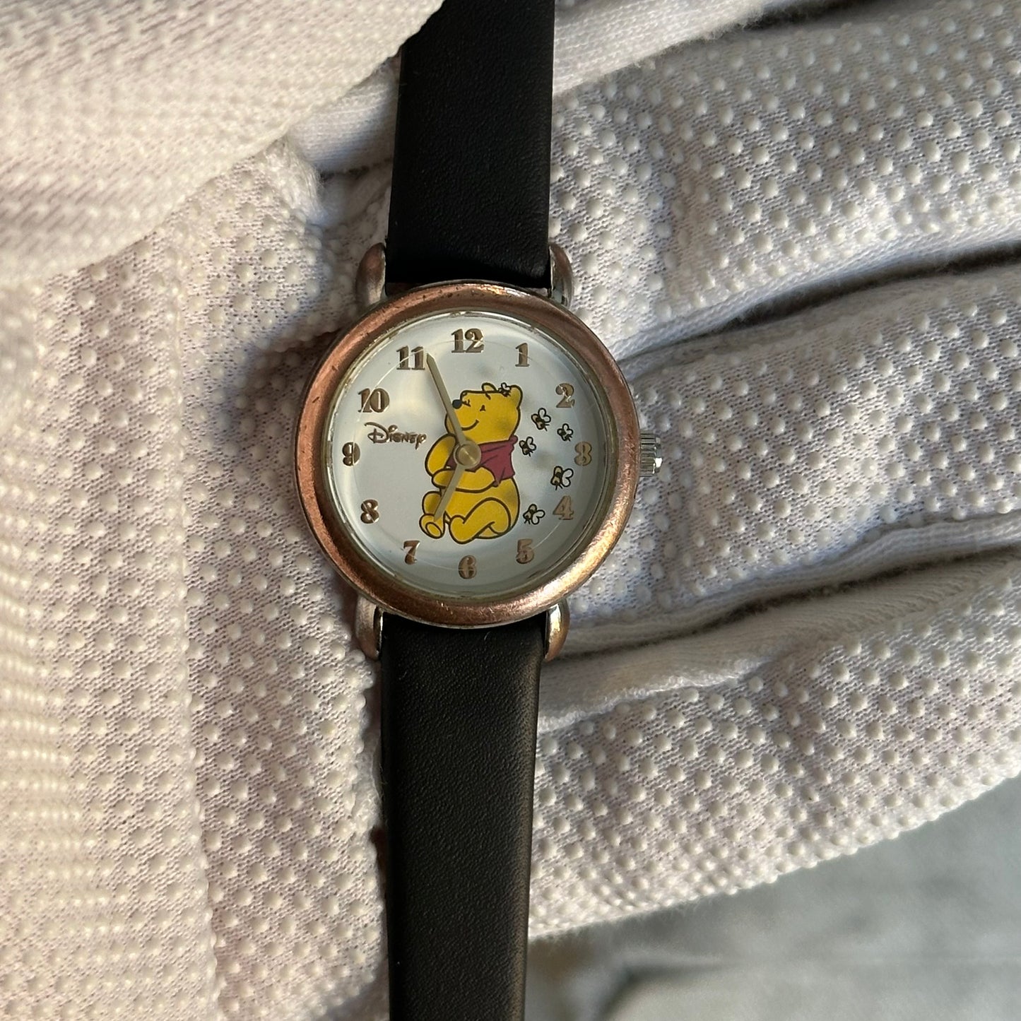 Reloj Disney Mujer Winnie The Pooh 2005 Segundero Disco Raro