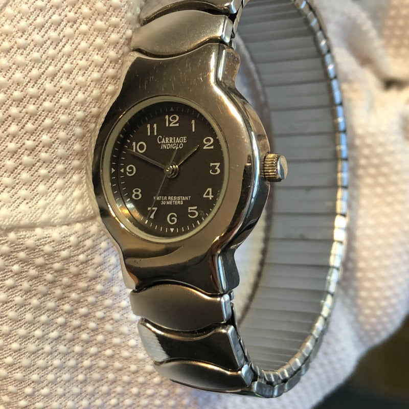 Reloj Timex Mujer Vintage 1998 Carriage Indiglo Expandible