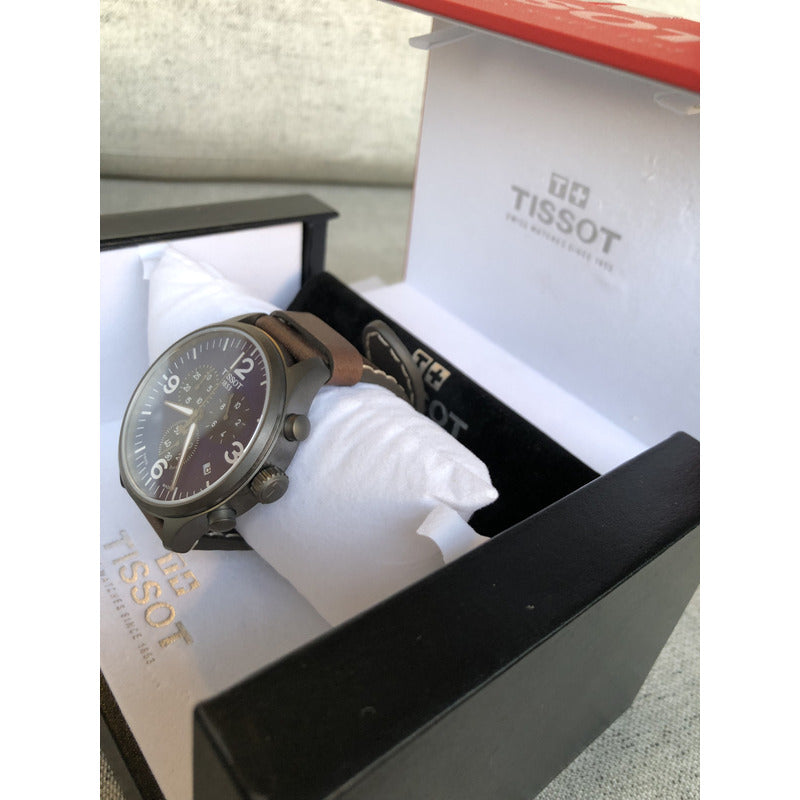 Reloj Hombre Tissot Chrono Xl Cristal Zafiro