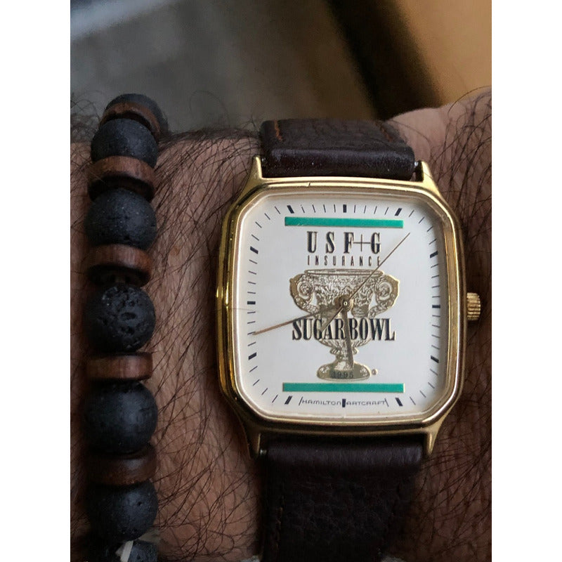 Reloj Hamilton Vintage 8452 Sugar Bowl Hombre Año 1995