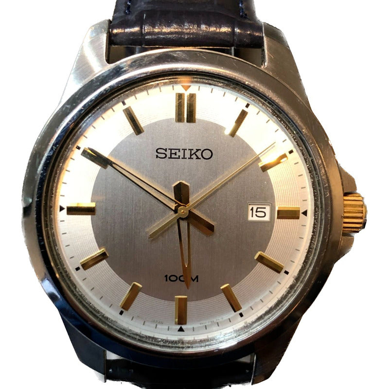 Reloj Seiko Caja Xl 44mm Hombre Año 2007 Imponente Único.