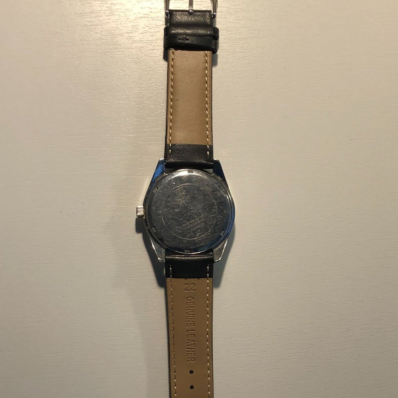 Reloj Guess Rayos Sol Negro Hombre 43mm Año 2012 Con Fecha.