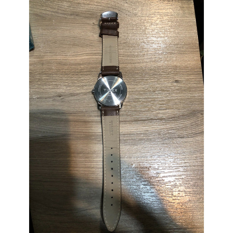 Reloj Timex Cara Azul Marino Hombre Año 2015 Neovintage 40mm