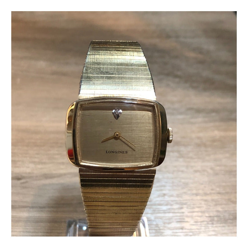Reloj Longines Mecánico Años 70´s Chapado En Oro 14k Hombre