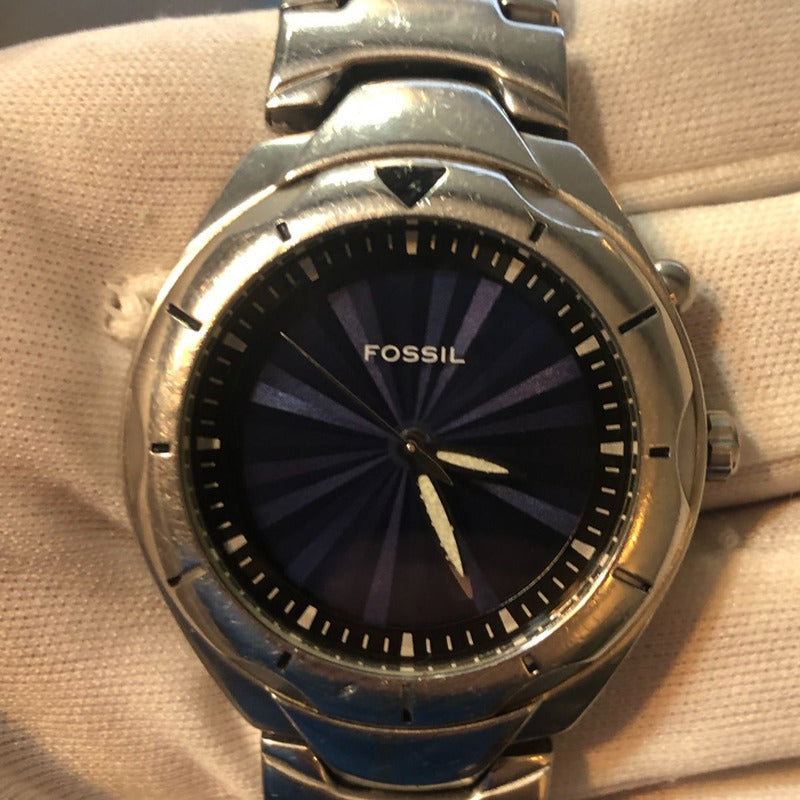 Reloj Fossil Efecto Kaleido Vintage Hombre Año2003 Muy Raro.