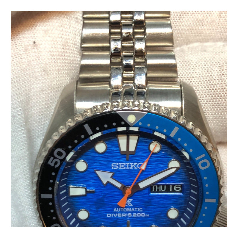 Reloj Seiko Hombre Skx 7s26-0020 Save The Ocean Manta Automático
