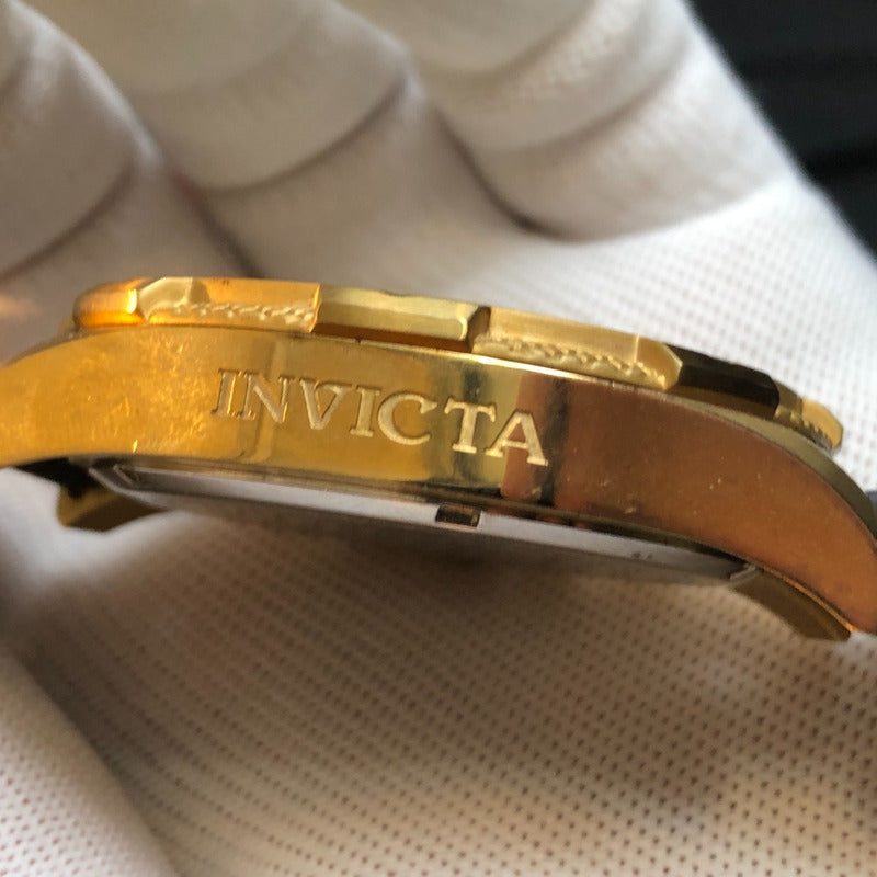 Reloj Invicta I-force Hombre Año 2013 Dorado 50mm Trinite