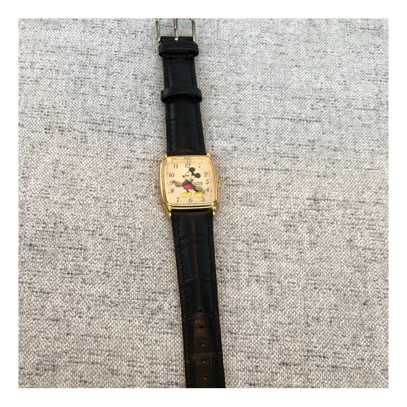 Reloj Lorus By Seiko Vintage Mickey Mouse Unisex Muy Escaso