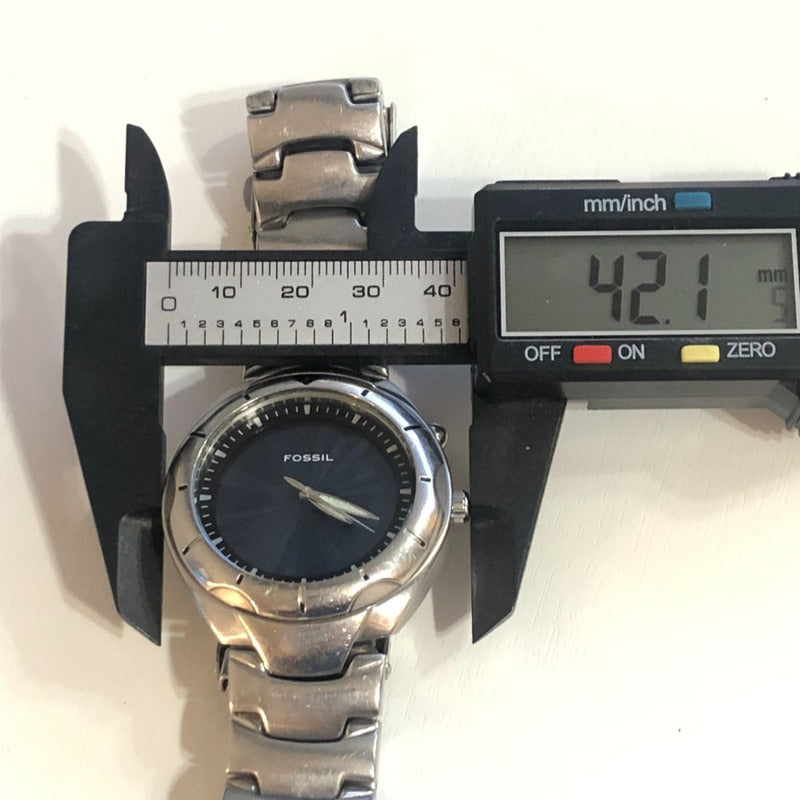 Reloj Fossil Efecto Kaleido Vintage Hombre Año2003 Muy Raro.