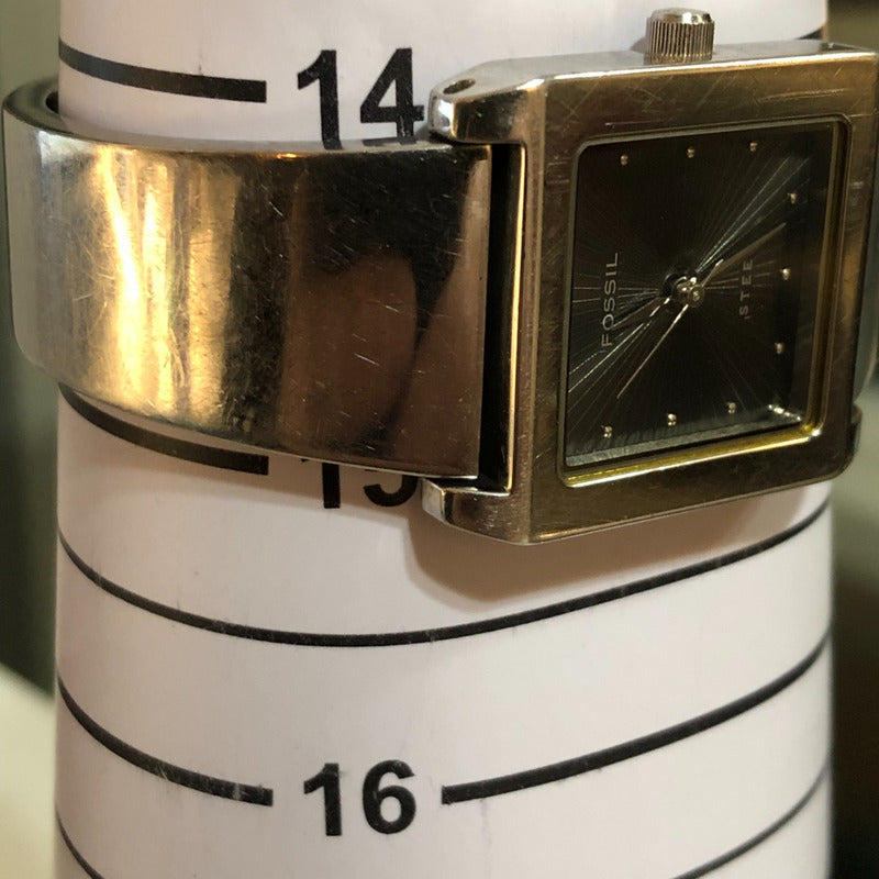 Reloj Fossil Mujer Vintage 1999 Cuadrado Pulsera Original