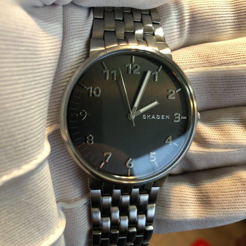 Reloj Skagen Ancher Hombre Minimalismo Danés Año 2017 Escaso