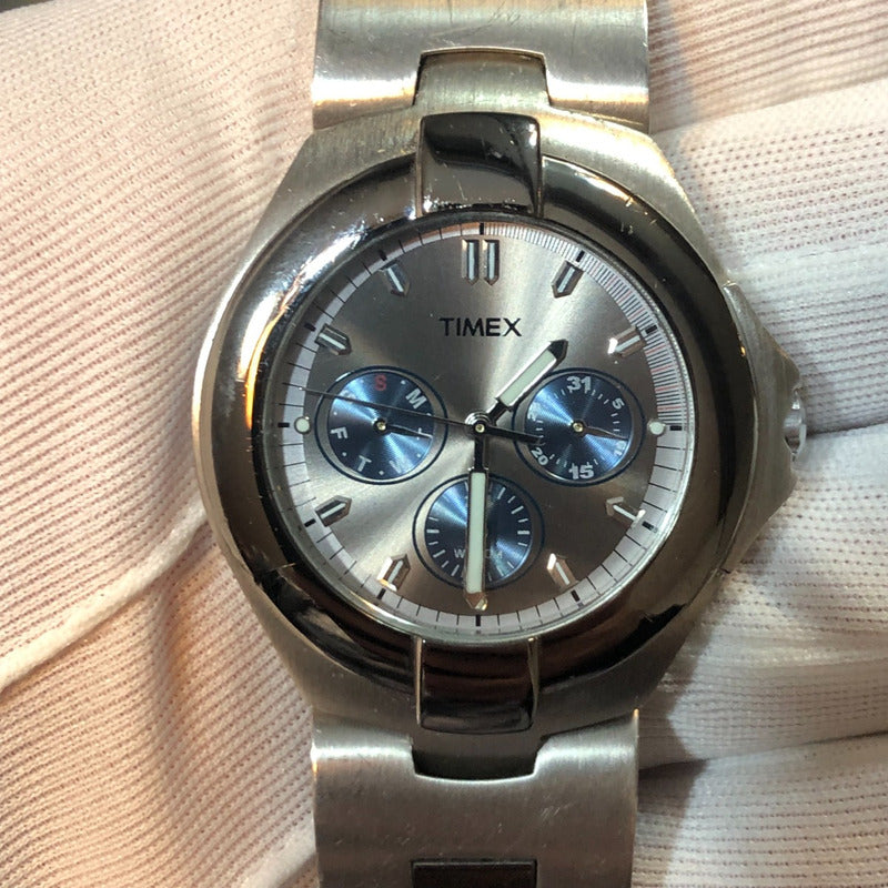 Reloj Timex Multifunción Tres Subesferas 2000s Hombre Único