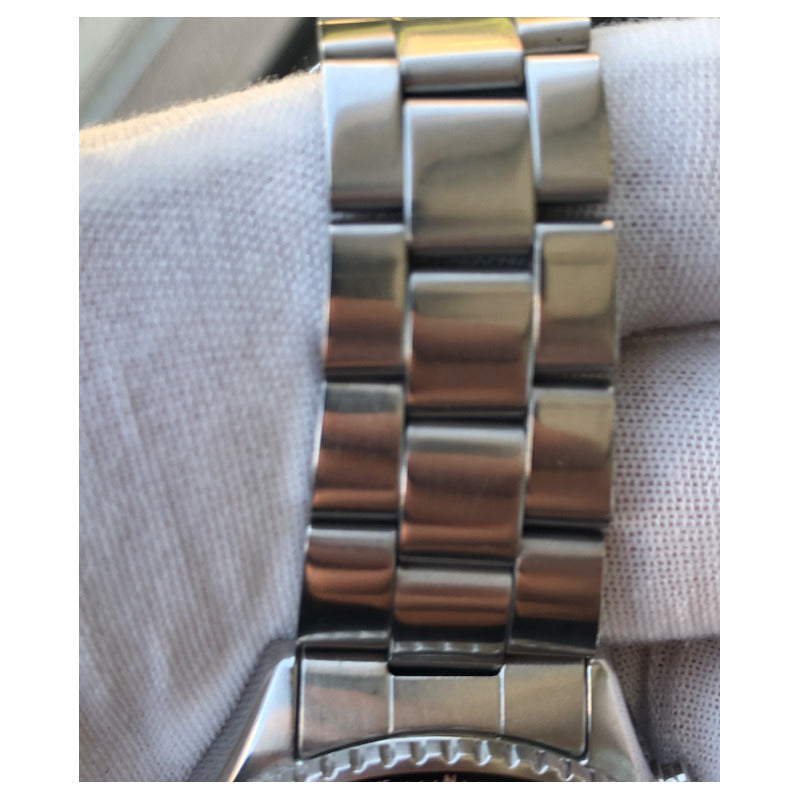 Reloj Seiko Flightmaster Pilot Hombre Acero Plateado