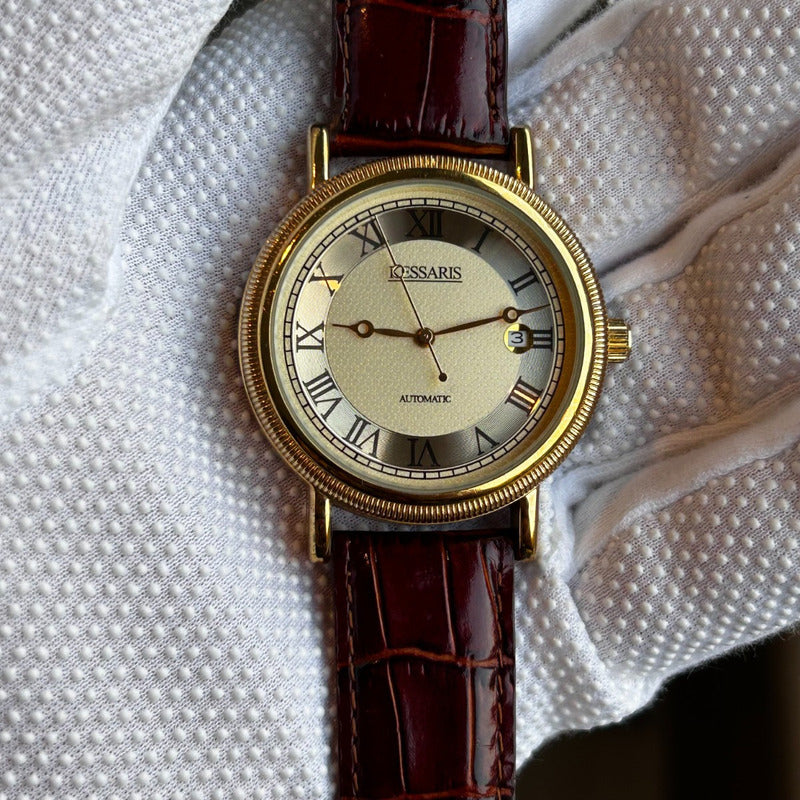 Reloj Kessaris Hombre Año 2001 Automático Boutique Griega Nuevo