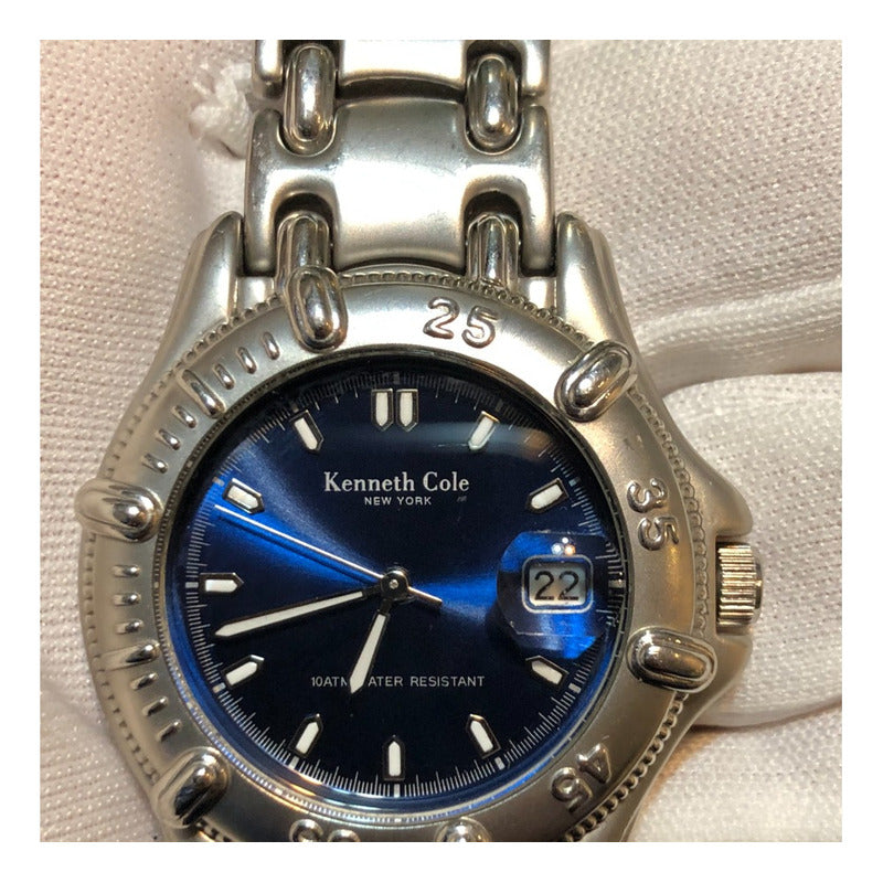 Reloj Kenneth Cole Kc3063 Reaction Hombre Inicio Años 2.000