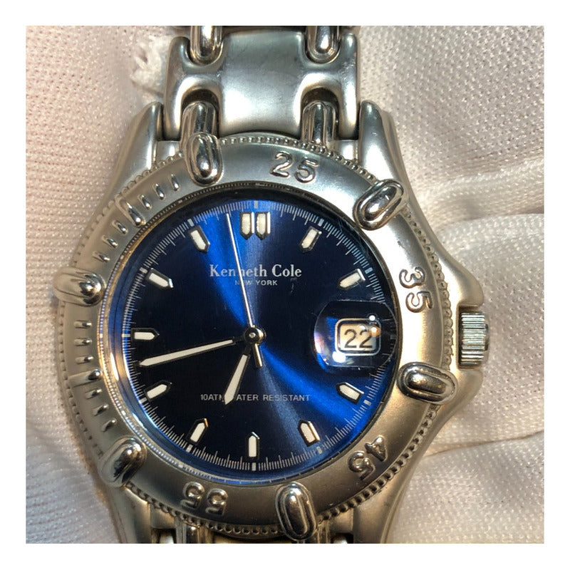 Reloj Kenneth Cole Kc3063 Reaction Hombre Inicio Años 2.000