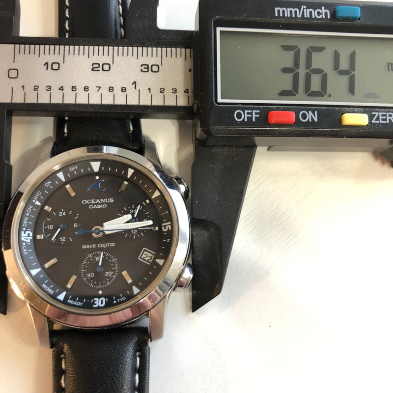 Reloj Casio Oceanus Ocw-10 Solar 2004 Hombre Zafiro Único
