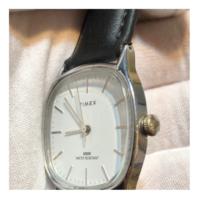 Reloj Timex Cuadrado Mecánico 1983 Funciona Perfecto Escaso