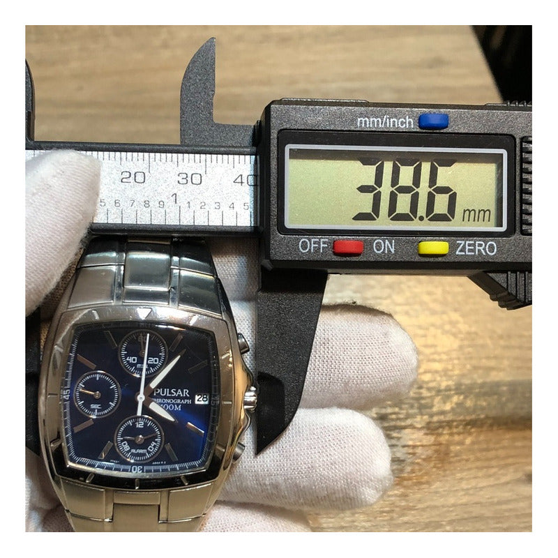 Reloj Pulsar By Seiko Cronógrafo Hombre Año 2010 Aprox. Único