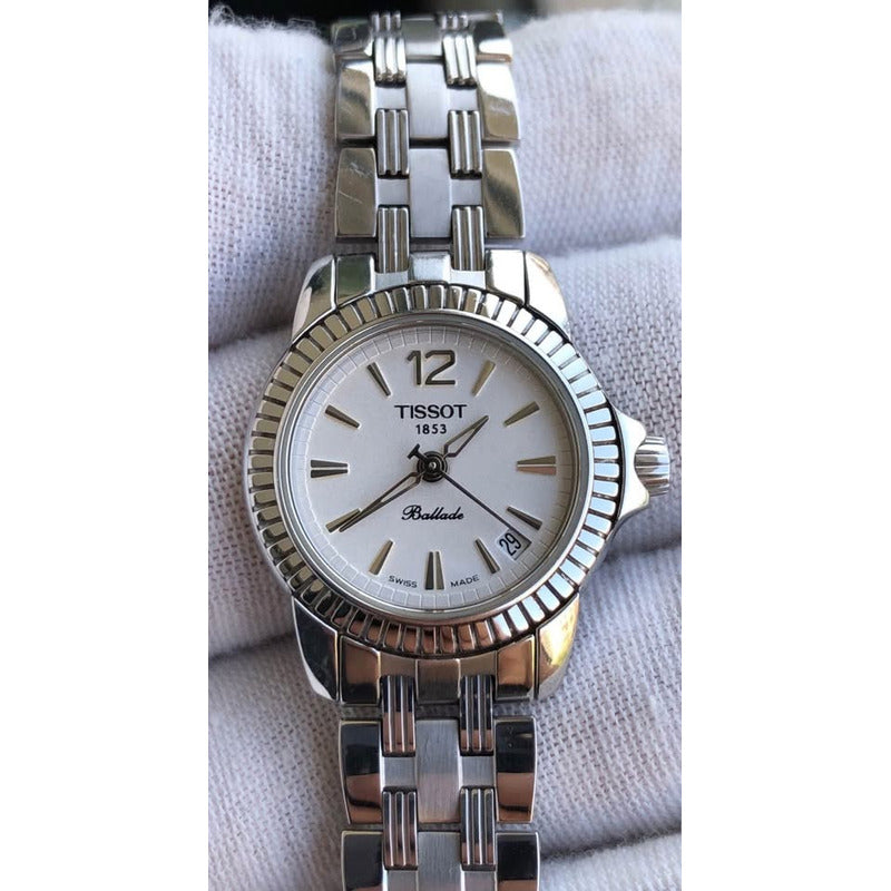 Reloj Tissot Mujer Ballade Cristal Zafiro Correa Original