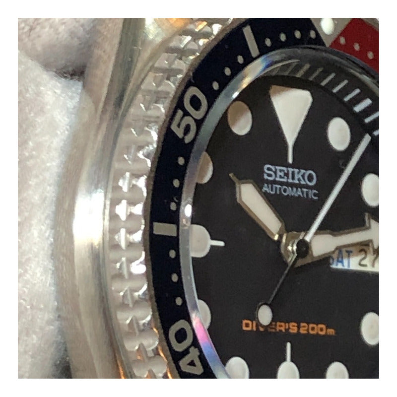 Reloj Seiko Divers Skx009 Mítico Bisel Pepsi Automático