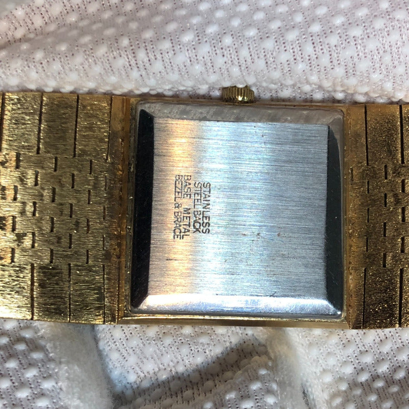 Reloj Benrus Mujer Fines Años 70´s Dorado Brazalete Original