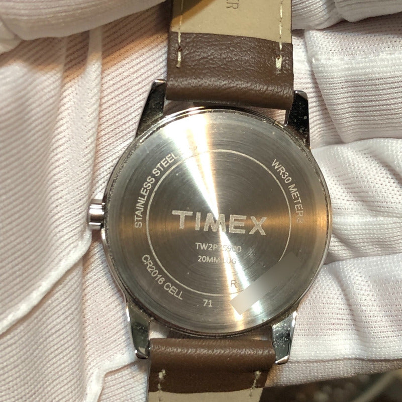 Reloj Timex Cara Azul Marino Hombre Año 2015 Neovintage 40mm