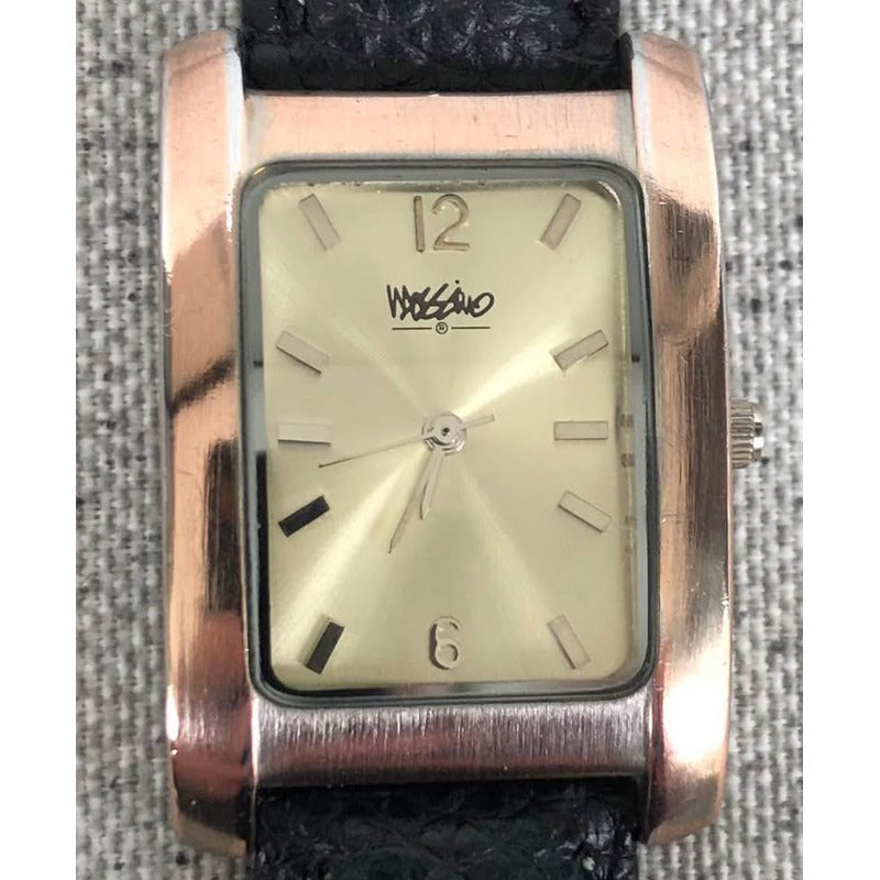 Reloj Mossimo Tipo Tank Mm9023xs Mujer