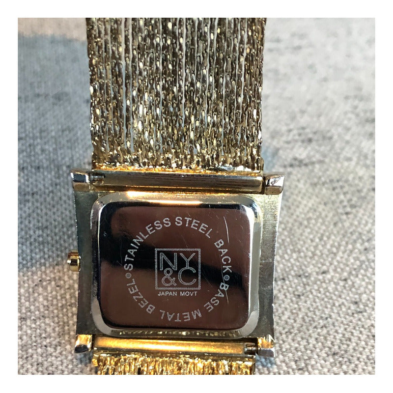 Reloj Ny&c (new York & Company) Vintage Mujer Pieza Rara