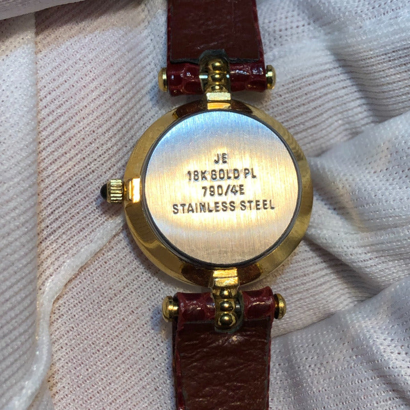 Reloj Jacques Edho Paris Años 80s Vintage Chapado Oro18k