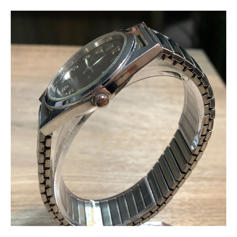 Reloj Advance Vintage Fines 90´s Patrón Cuadriculado Hombre