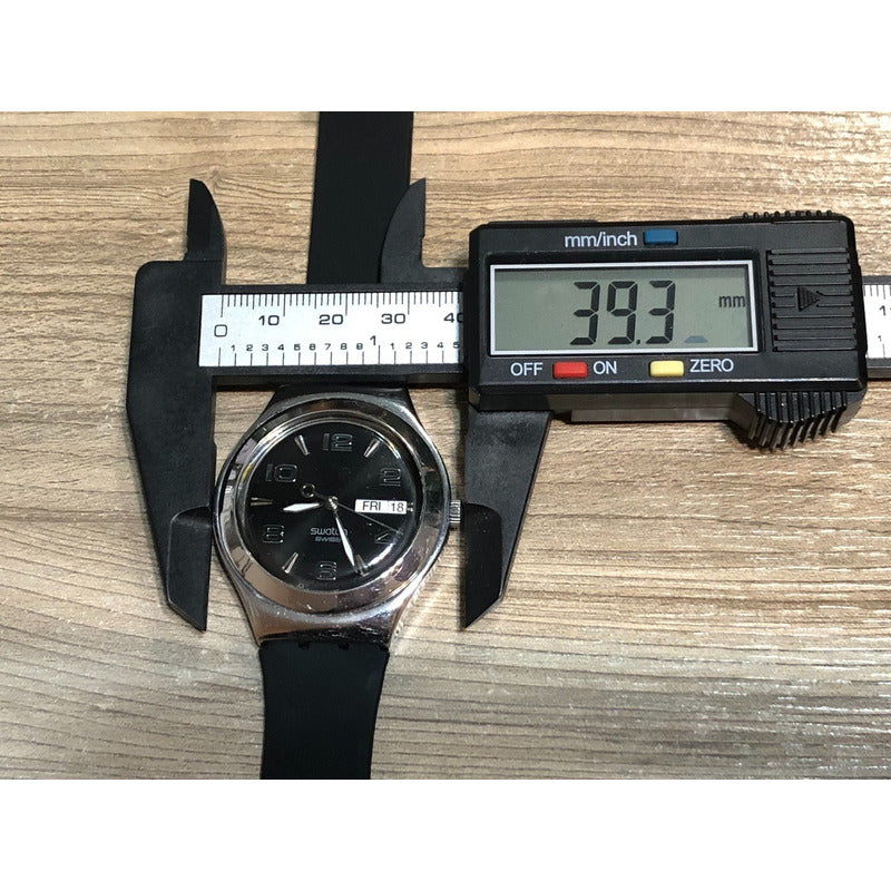 Reloj Swatch Irony Acero Años 2000 Escaso Máquina Eta