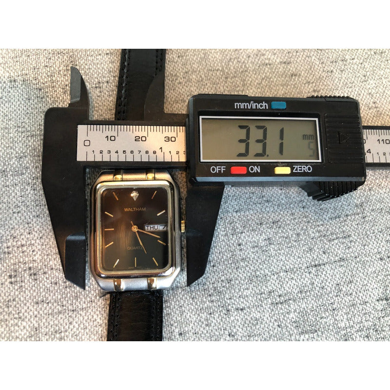 Reloj Waltham Vintage Hombre Raro Y Escaso Ochentero