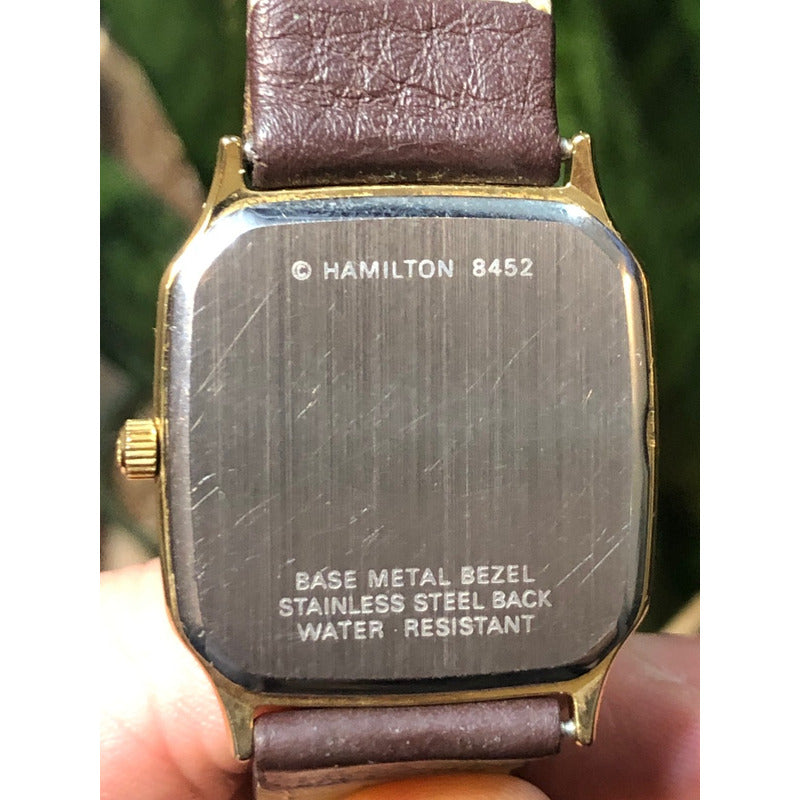 Reloj Hamilton Vintage 8452 Sugar Bowl Hombre Año 1995