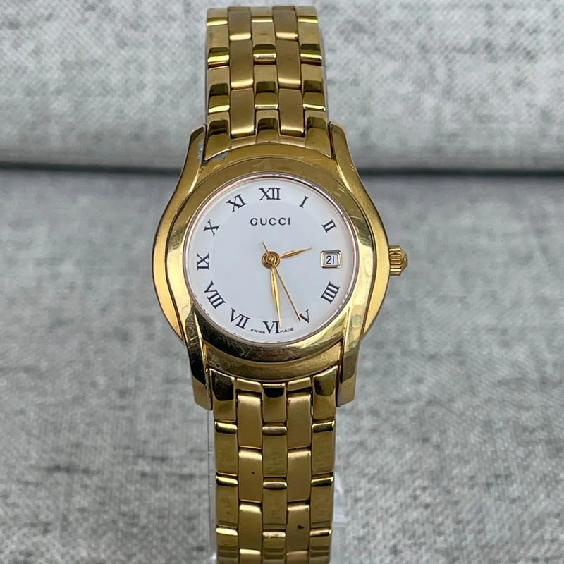 Reloj Gucci Mujer Clásico 90s Zafiro Suizo Funciona Perfecto
