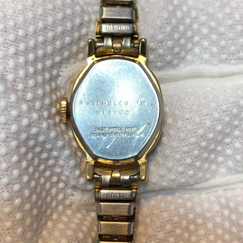 Reloj Timex Mujer Vintage Años 70s Dorado Pulsera Expansible