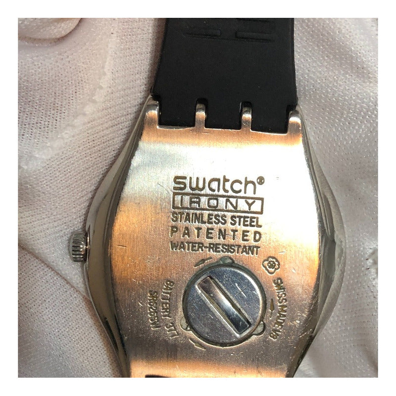 Reloj Swatch Irony Acero Años 2000 Escaso Máquina Eta