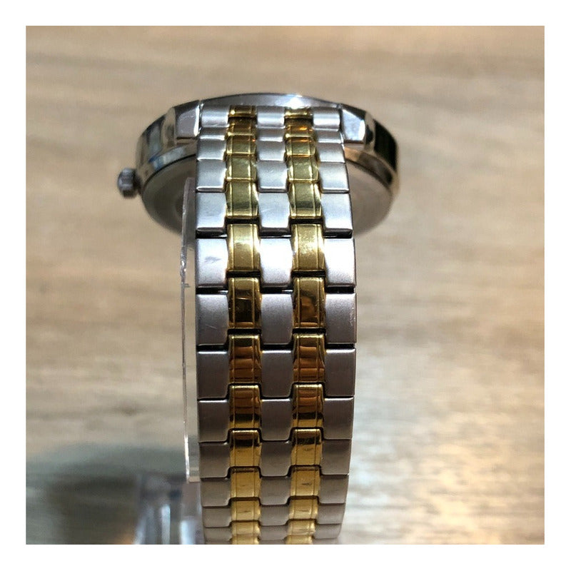 Timex Dos Tonos: Gris Y Dorado Correa Extensible Año 2019