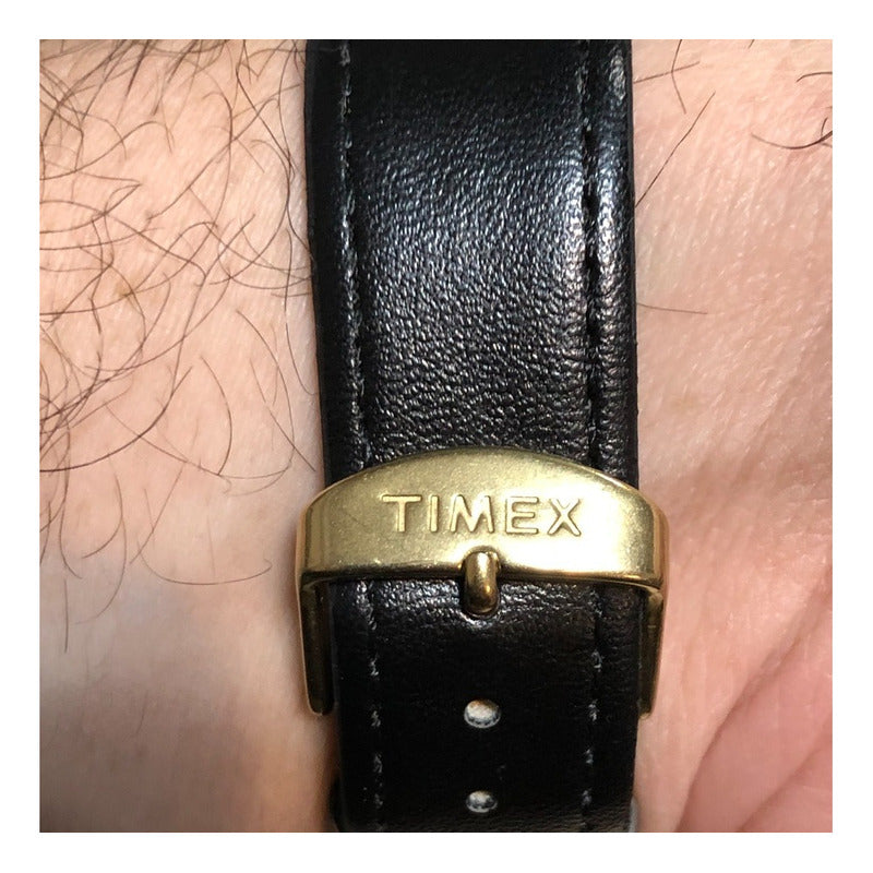 Reloj Timex Easy Reader Vintage Años 2000 Dorado 42mm