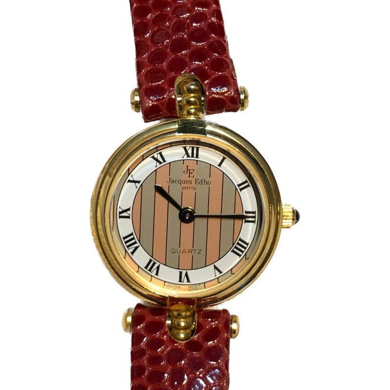 Reloj Jacques Edho Paris Años 80s Vintage Chapado Oro18k