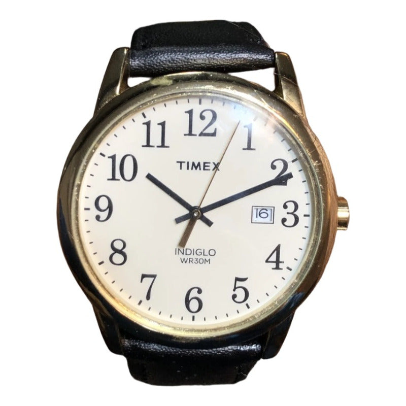 Reloj Timex Easy Reader Hombre Caja 38mm Inicios Años 2000
