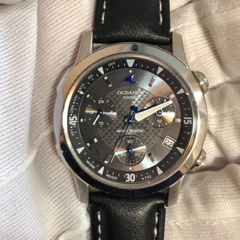 Reloj Casio Oceanus Ocw-10 Solar 2004 Hombre Zafiro Único