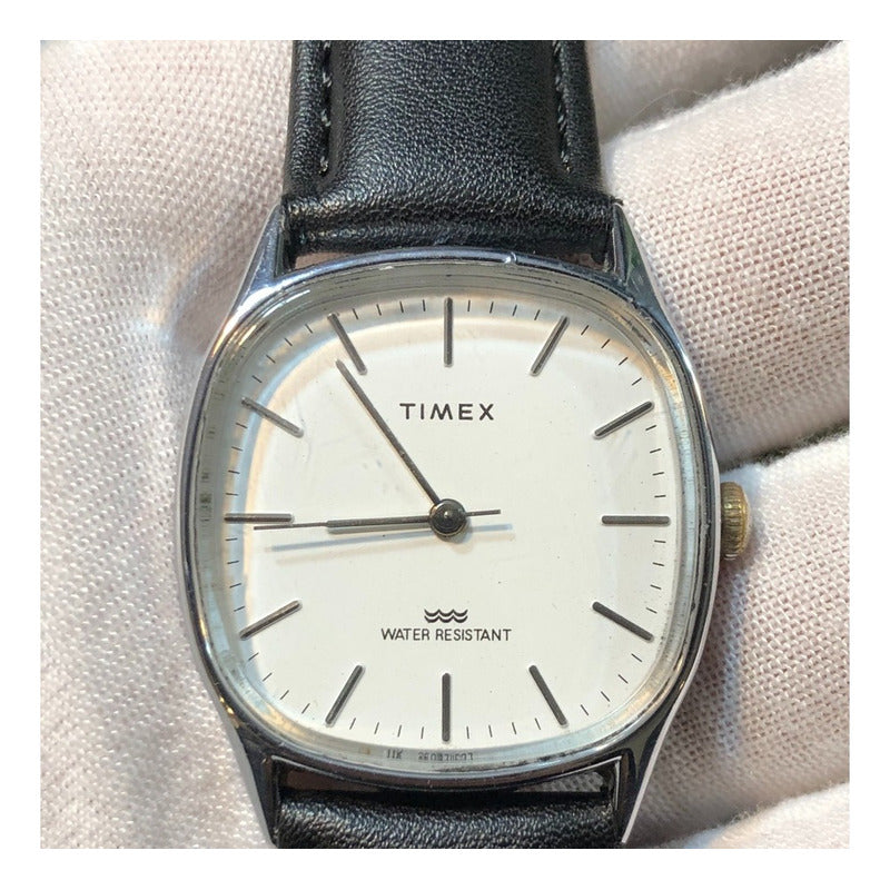 Reloj Timex Cuadrado Mecánico 1983 Funciona Perfecto Escaso