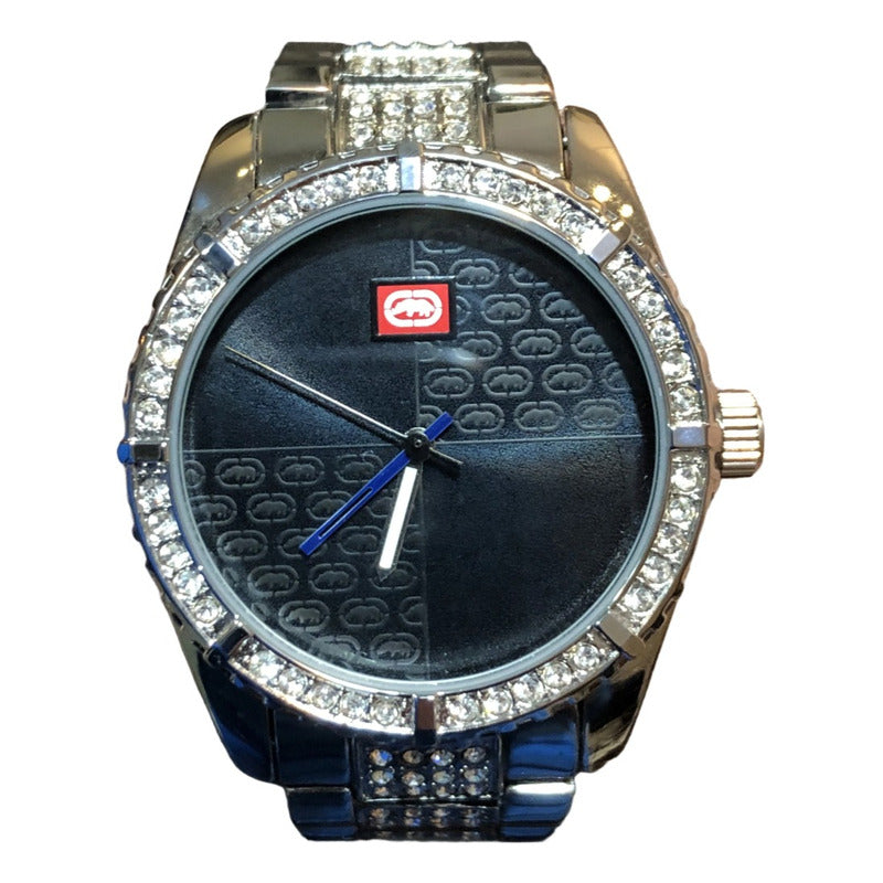 Reloj Marc Ecko Iced Out Hombre Mediados Años 2mil Único En Chile