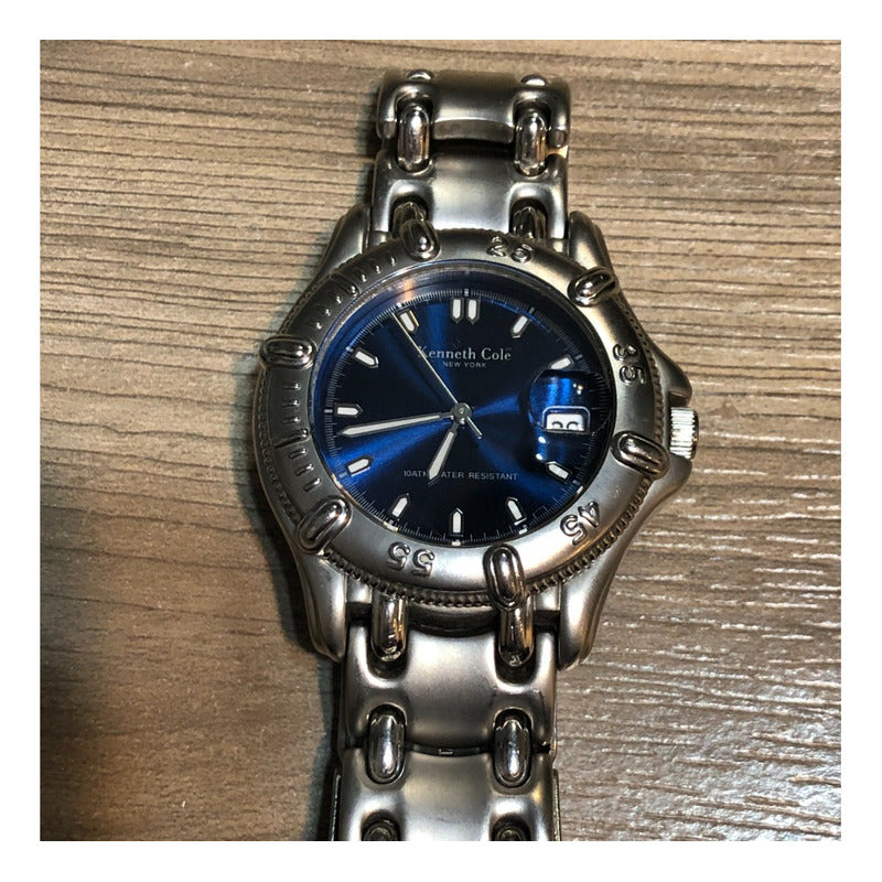 Reloj Kenneth Cole Kc3063 Reaction Hombre Inicio Años 2.000