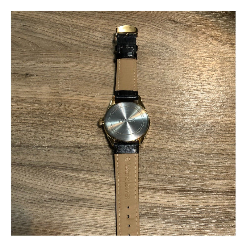 Reloj Timex Easy Reader Vintage Años 2000 Dorado 42mm
