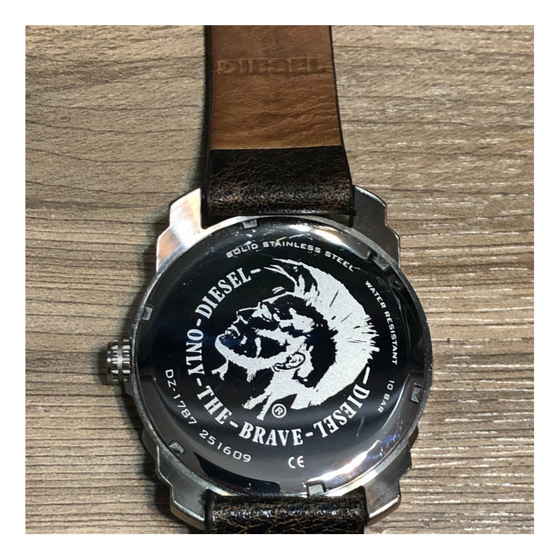 Reloj Diesel Dz1787 Cara Azul Hombre Correa Original